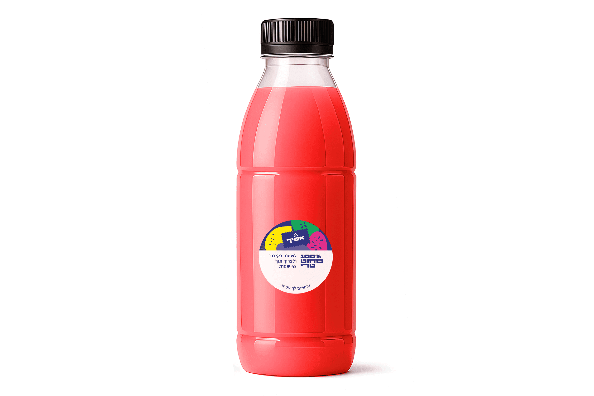 מיץ אשכולית אדומה סחוט טרי