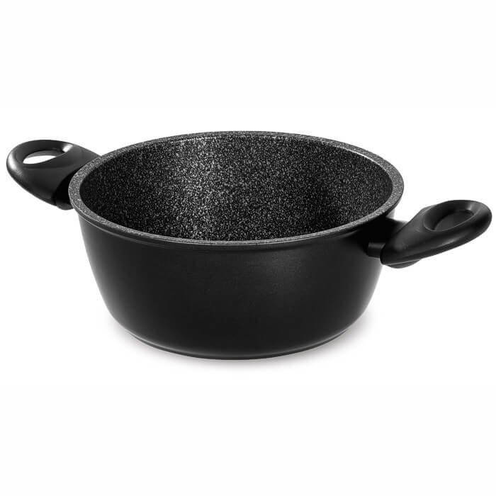 סיר אינדוקציה 28 סמ 6.7 ליטר Barazzoni סדרת Granitica Extra סיר אינדוקציה 28 סמ 6.7 ליטר Barazzoni סדרת Granitica Extra