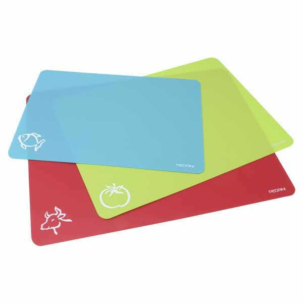 קרש חיתוך גמיש סט 3 יחידות קרש חיתוך גמיש סט 3 יחידות